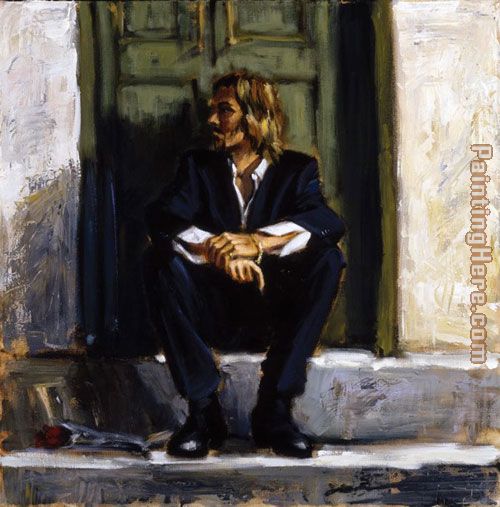 Fabian Perez Waiting for the romance to come